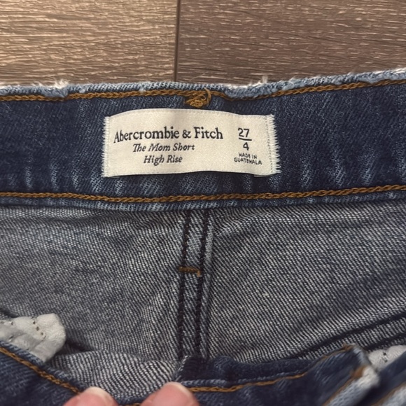 Abercrombie & fitch Jean shorts the mom short high rise 27 - Picture 3 of 3